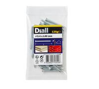 Diall Galvanised Masonry Nail (L)40mm (Dia)3.4mm 125G