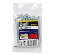 Diall Galvanised Masonry Nail (L)70mm (Dia)3.4mm 125G