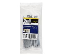 Diall Galvanised Round Wire Nail (L)100mm (Dia)4.5mm 125G
