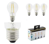 DIALL GLS LED Lamps ES Clear Filament 6.5W Neutral White 3 Pack 806 Lumens
