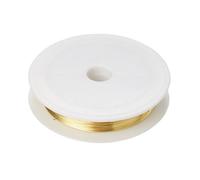 Diall Gold Brass Wire, (L)30M (Dia)0.4mm