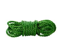 Diall Green Polypropylene Twisted Rope, (L)50M (Dia)10mm