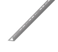 Diall Grey 9mm Round Polyvinyl Chloride (Pvc) External Edge Tile Trim, (W)27mm