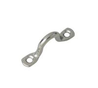 Diall Grey Stainless Steel Cleat Hook (L)40mm