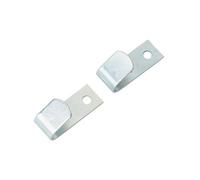 Diall Grey Steel Single Tarpaulin Hook (H)41mm (W)15mm, Pack Of 2