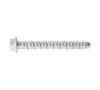 Diall Hex Steel Concrete Screw (Dia)10mm (L)100mm, Pack Of 2