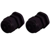 Diall Ip66 29mm Black Cable Gland, Pack Of 2