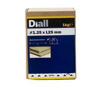 Diall Lost Head Nail (L)25mm (Dia)1.25mm 1Kg