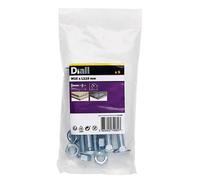 Diall M10 Coach Bolt & Nut (L)110mm, Pack Of 5