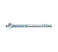 Diall M12 Steel Through Bolt, Nut & Washer (L)125mm, Pack Of 2