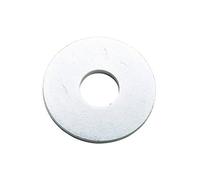 Diall M14 Carbon Steel Flat Washer, (Dia)14mm, Pack Of 50