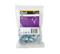 Diall M14 Carbon Steel Hex Nut, Pack Of 20