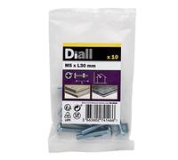Diall M5 Roofing Bolt & Nut (L)30mm, Pack Of 10