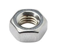 Diall M6 A2 Stainless Steel Hex Nut, Pack Of 10