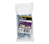 Diall M6 Coach Bolt & Nut (L)90mm, Pack Of 10