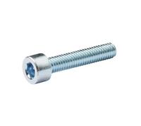 Diall M6 Cylindrical Zinc-Plated Carbon Steel Set Screw & Nut (L)30mm, Pack Of 20