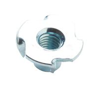 Diall M8 Carbon Steel Tee Nut, Pack Of 10