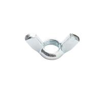 Diall M8 Carbon Steel Wing Nut, Pack Of 10