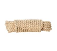Diall Natural Jute Twisted Rope, (L)10M (Dia)8mm