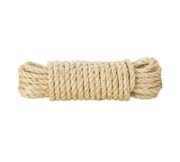 Diall Natural Sisal Twisted Rope, (L)10M (Dia)4mm