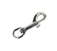 Diall Nickel-Plated Zinc Alloy Swivel Snap Hook (L)67mm