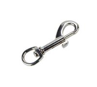 Diall Nickel-Plated Zinc Alloy Swivel Snap Hook (L)76mm