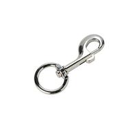 Diall Nickel-Plated Zinc Alloy Swivel Snap Hook (L)90mm