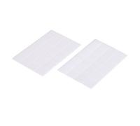 Diall Nylon White Hook & Loop Tape (L)0.03M (W)25mm, Pack Of 24