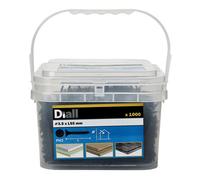 Diall Phillips Bugle Carbon Steel Plasterboard Screw (Dia)3.5mm, Pack Of 1000