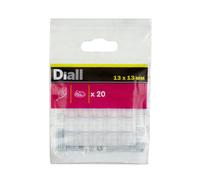 Diall Polyvinyl Chloride (Pvc) Door Buffer, Pack Of 20