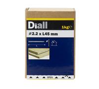 Diall Round Wire Nail (L)45mm (Dia)2.2mm 1Kg