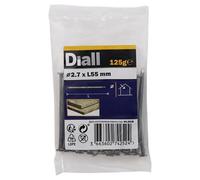 Diall Round Wire Nail (L)55mm (Dia)2.7mm 125G