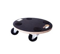 Diall Rubber Topped Plastic, Steel & Wood Dolly, 200Kg Capacity - Tr25