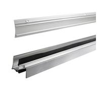 Diall Silver Effect Pvc Threshold & Rain Deflector, (L)0.91M