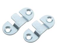 Diall Slotted Pan Head Mirror Screw (L)40mm, Pack Of 4