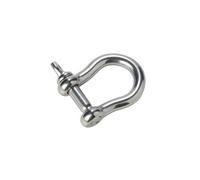 Diall Stainless Steel D-Shackle (Dia)10mm