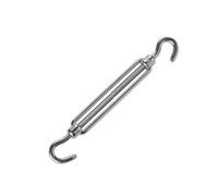 Diall Stainless Steel Hook & Hook Turnbuckle, (Dia)6mm (Max)100Kg