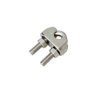 Diall Stainless Steel Wire Rope Clamp (L)90mm (Dia)6mm