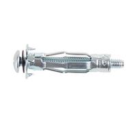 Diall Steel Button Hollow Wall Anchor M5 (L)37mm, Pack Of 50
