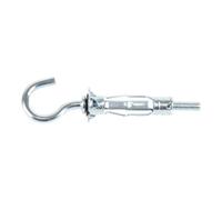 Diall Steel C-Hook Hollow Wall Anchor M4 (L)32mm, Pack Of 2