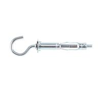 Diall Steel C-Hook Hollow Wall Anchor M4 (L)46mm, Pack Of 2