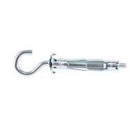 Diall Steel C-Hook Hollow Wall Anchor M5 (L)52mm, Pack Of 2