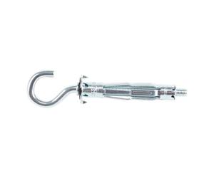 Diall Steel C-Hook Hollow Wall Anchor M5 (L)52mm, Pack Of 2
