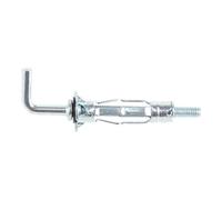 Diall Steel L-Hook Hollow Wall Anchor M4 (L)32mm, Pack Of 2
