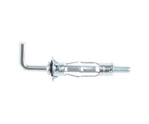 Diall Steel L-Hook Hollow Wall Anchor M4 (L)32mm, Pack Of 2