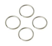 Diall Steel Split Ring (Dia)22mm, Pack Of 4