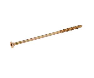 Diall Torx Yellow-Passivated Steel Screw (Dia)8mm (L)200mm, Pack Of 1