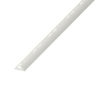 Diall White 6mm Round Pvc External Edge Tile Trim