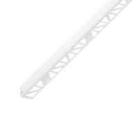 Diall White 9mm Round Pvc External Edge Tile Trim
