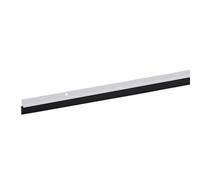 Diall White Aluminium & Rubber Draught Excluder, (L)1.05M